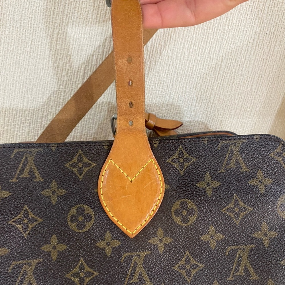 Louis Vuitton Monogram Crossbody Bag - Brown and Tan - Picture 11 of 12